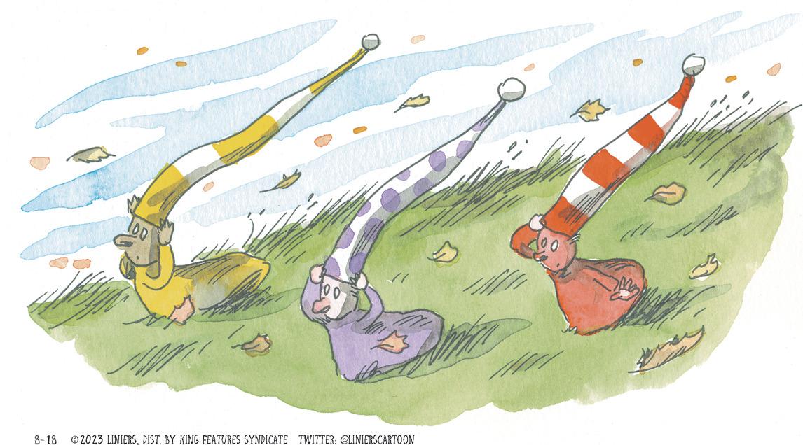 Urban design OCR: 8-18 100 M Sin 100 ?2023 LINIERSDIST. BY KING FEATURES SYNDICATE TWITTER: @LINIERSCARTOON ? 8-18 100 M Sin 100 ?2023 LINIERSDIST . BY KING FEATURES SYNDICATE TWITTER : @LINIERSCARTOON ?