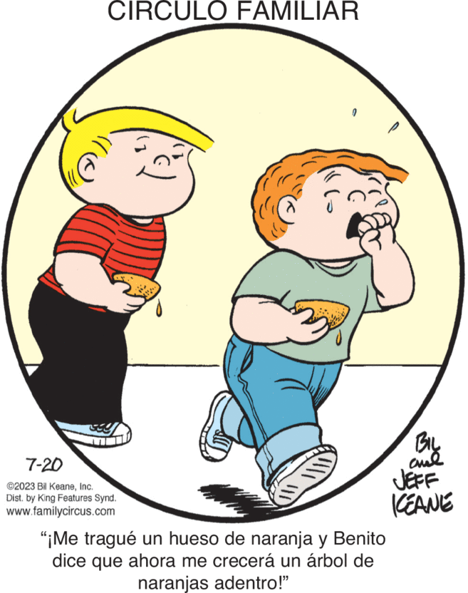 The Family Circus (Spanish) - 2023-08-10