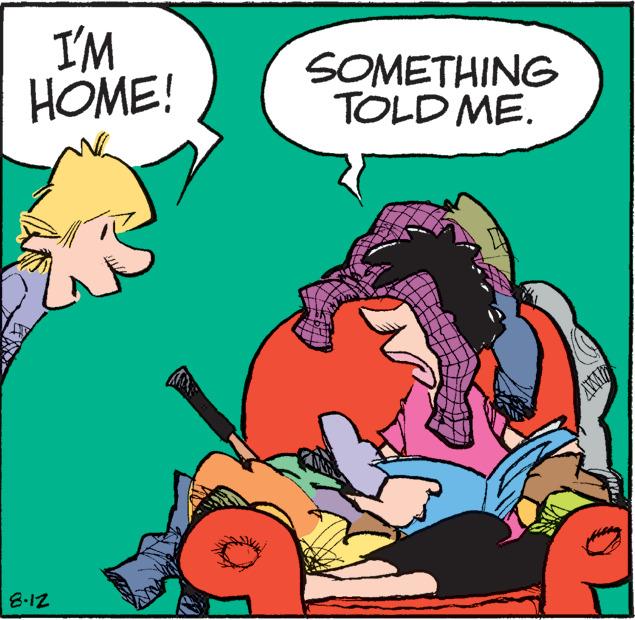 Art OCR: I'M HOME! 8.12 SOMETHING TOLD ME. I'M HOME ! 8.12 SOMETHING TOLD ME .