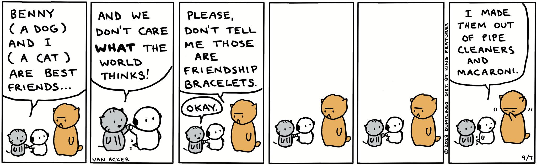 Handwriting OCR: BENNY (A DOG) AND I ( A (AT) ARE BEST FRIENDS... AND WE DON'T CARE WHAT THE WORLD THINKS! VAN ACKER PLEASEDON'T TELL ME THOSE ARE FRIENDSHIP IDSHIP BRACELETS. OKAY. I MADE THEM OUT OF PIPE CLEANERS AND MACARONI. is 9/7 BENNY ( A DOG ) AND I ( A ( AT ) ARE BEST FRIENDS ... AND WE DON'T CARE WHAT THE WORLD THINKS ! VAN ACKER PLEASEDON'T TELL ME THOSE ARE FRIENDSHIP IDSHIP BRACELETS . OKAY . I MADE THEM OUT OF PIPE CLEANERS AND MACARONI . is 9/7