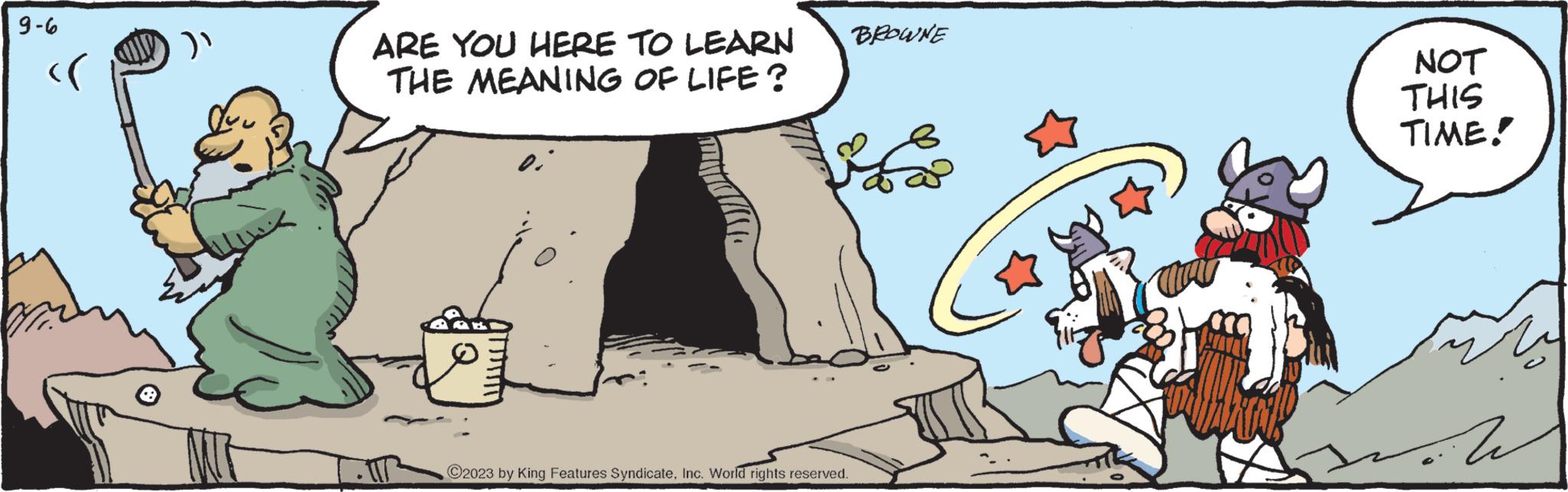 Hagar The Horrible - 2023-09-06