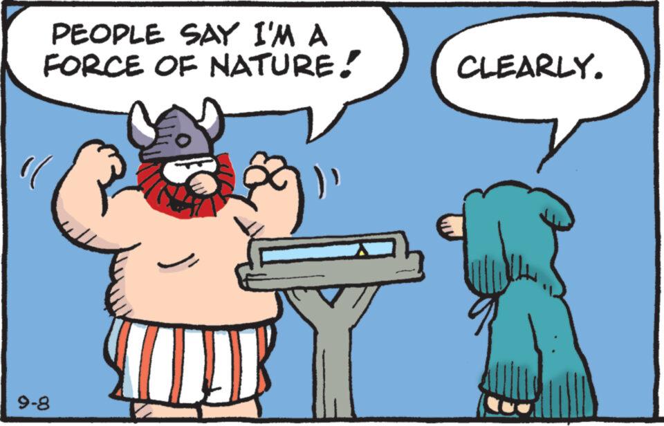 Interaction OCR: PEOPLE SAY I'M A FORCE OF NATURE! 31 9-8 CLEARLY. PEOPLE SAY I'M A FORCE OF NATURE ! 31 9-8 CLEARLY .