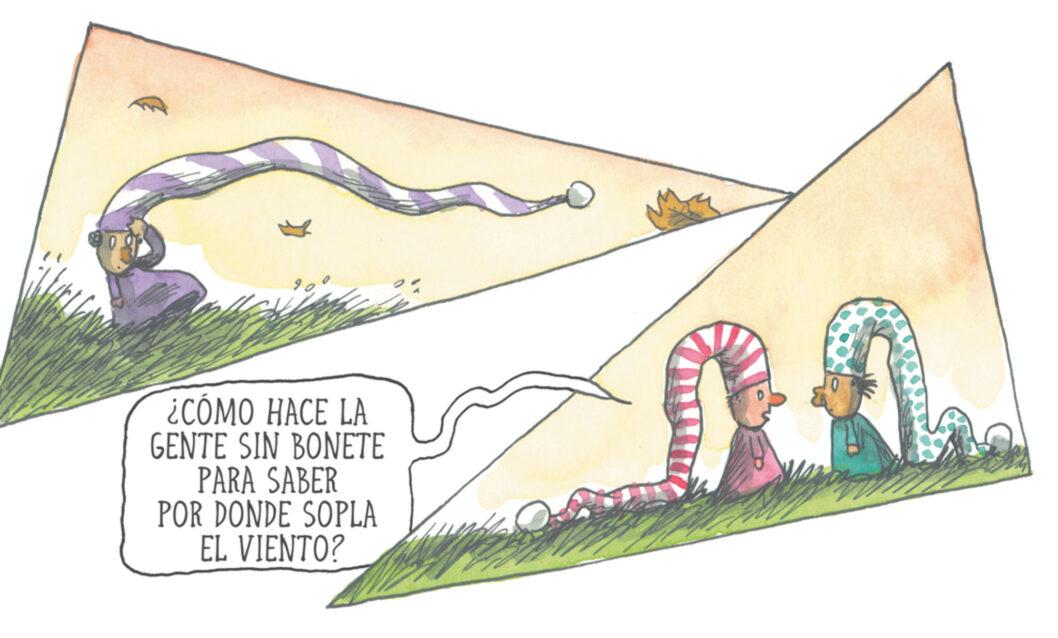 Rectangle OCR: ¿CÓMO HACE LA GENTE SIN BONETE PARA SABER POR DONDE SOPLA EL VIENTO? ¿ CÓMO HACE LA GENTE SIN BONETE PARA SABER POR DONDE SOPLA EL VIENTO ?
