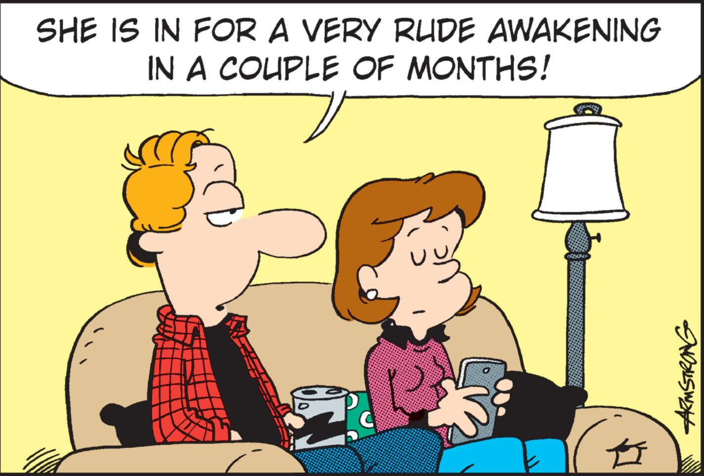 Interaction OCR: SHE IS IN FOR A VERY RUDE AWAKENING IN A COUPLE OF MONTHS! y N OR Maswat SHE IS IN FOR A VERY RUDE AWAKENING IN A COUPLE OF MONTHS ! y N OR Maswat