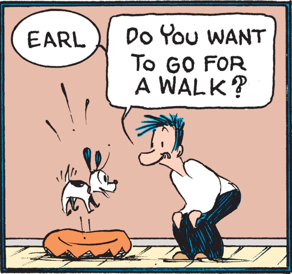Art OCR: EARL DO YOU WANT TO GO FOR A WALK? wp EARL DO YOU WANT TO GO FOR A WALK ? wp