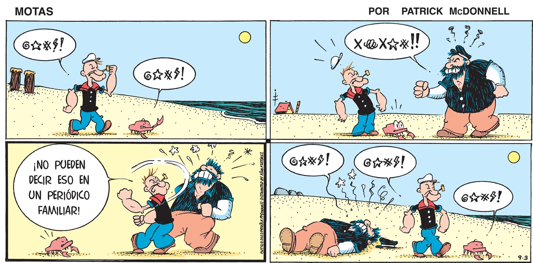 Parallel OCR: MOTAS 6?*$! 11. ¡NO PUEDEN DECIR ESO EN UN PERIÓDICO FAMILIAR! 6?*$! MUTTS 2023 PATRICK MCDOUNE! DISTRIBUTED BY KING FEATURES G?*$! POR PATRICK MCDONNELL X®X?*!! ca G?*$! g 6?*8! 9.3 MOTAS 6 ? * $ ! 11 . ¡ NO PUEDEN DECIR ESO EN UN PERIÓDICO FAMILIAR ! 6 ? * $ ! MUTTS 2023 PATRICK MCDOUNE ! DISTRIBUTED BY KING FEATURES G ? * $ ! POR PATRICK MCDONNELL X®X ? * !! ca G ? * $ ! g 6 ? * 8 ! 9.3