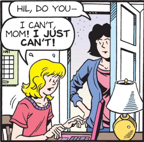 Parallel OCR: HILDO YOU- I CAN'TMOM! I JUST CAN'T! J 9 METRA HILDO YOU I CAN'TMOM ! I JUST CAN'T ! J 9 METRA