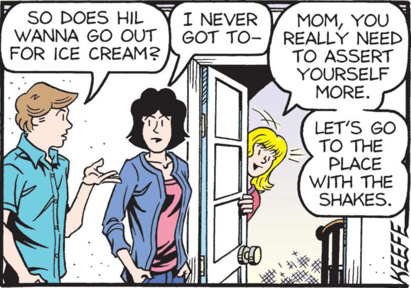 Happy OCR: SO DOES HIL WANNA GO OUT FOR ICE CREAM? I NEVER GOT TO- MOMYOU REALLY NEED TO ASSERT YOURSELF MORE. LET'S GO TO THE PLACE WITH THE SHAKES. KEE SO DOES HIL WANNA GO OUT FOR ICE CREAM ? I NEVER GOT TO MOMYOU REALLY NEED TO ASSERT YOURSELF MORE . LET'S GO TO THE PLACE WITH THE SHAKES . KEE