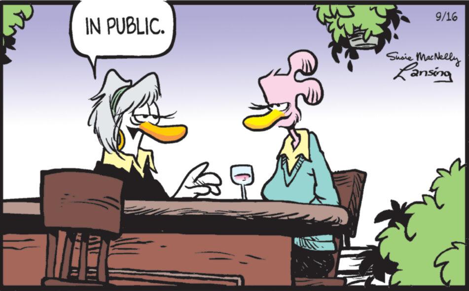 Adaptation OCR: IN PUBLIC. 9/16 Susie MacNelly Lansing IN PUBLIC . 9/16 Susie MacNelly Lansing