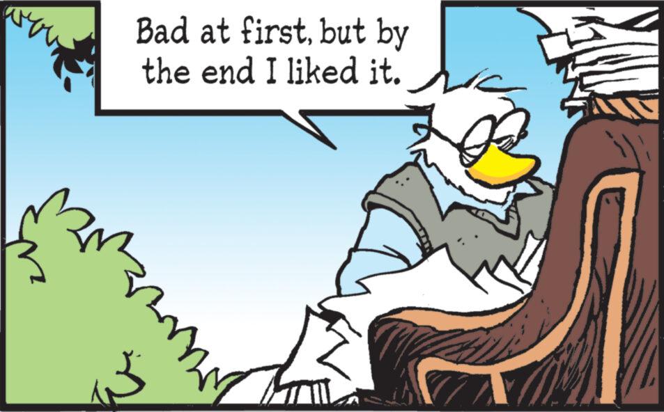 Fiction OCR: sou Bad at firstbut by the end I liked it. O sou Bad at firstbut by the end I liked it . O