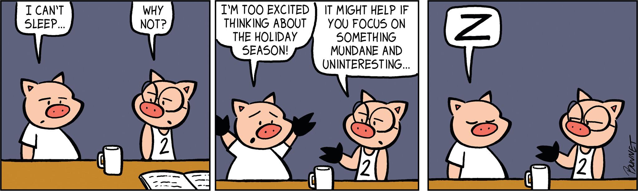 Art OCR: I CAN'T SLEEP... WHY NOT? (² A!! I'M TOO EXCITED THINKING ABOUT THE HOLIDAY SEASON! IT MIGHT HELP IF YOU FOCUS ON SOMETHING MUNDANE AND UNINTERESTING... IN C 420 BUNNET I CAN'T SLEEP ... WHY NOT ? ( ² A !! I'M TOO EXCITED THINKING ABOUT THE HOLIDAY SEASON ! IT MIGHT HELP IF YOU FOCUS ON SOMETHING MUNDANE AND UNINTERESTING ... IN C 420 BUNNET