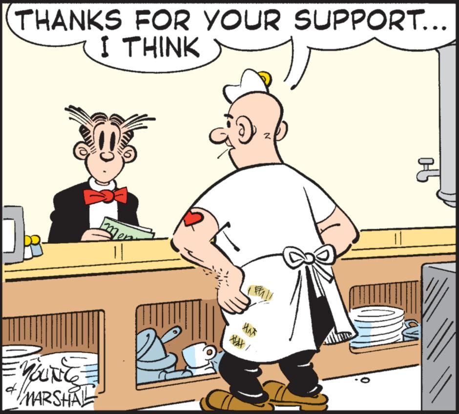 Happy OCR: THANKS FOR YOUR SUPPORT... I THINK YOUNG MARSHAL l Z ol THANKS FOR YOUR SUPPORT ... I THINK YOUNG MARSHAL l Z ol