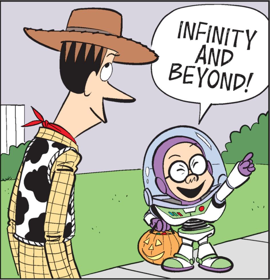 Mammal OCR: 11 INFINITY AND BEYOND! 11 INFINITY AND BEYOND !