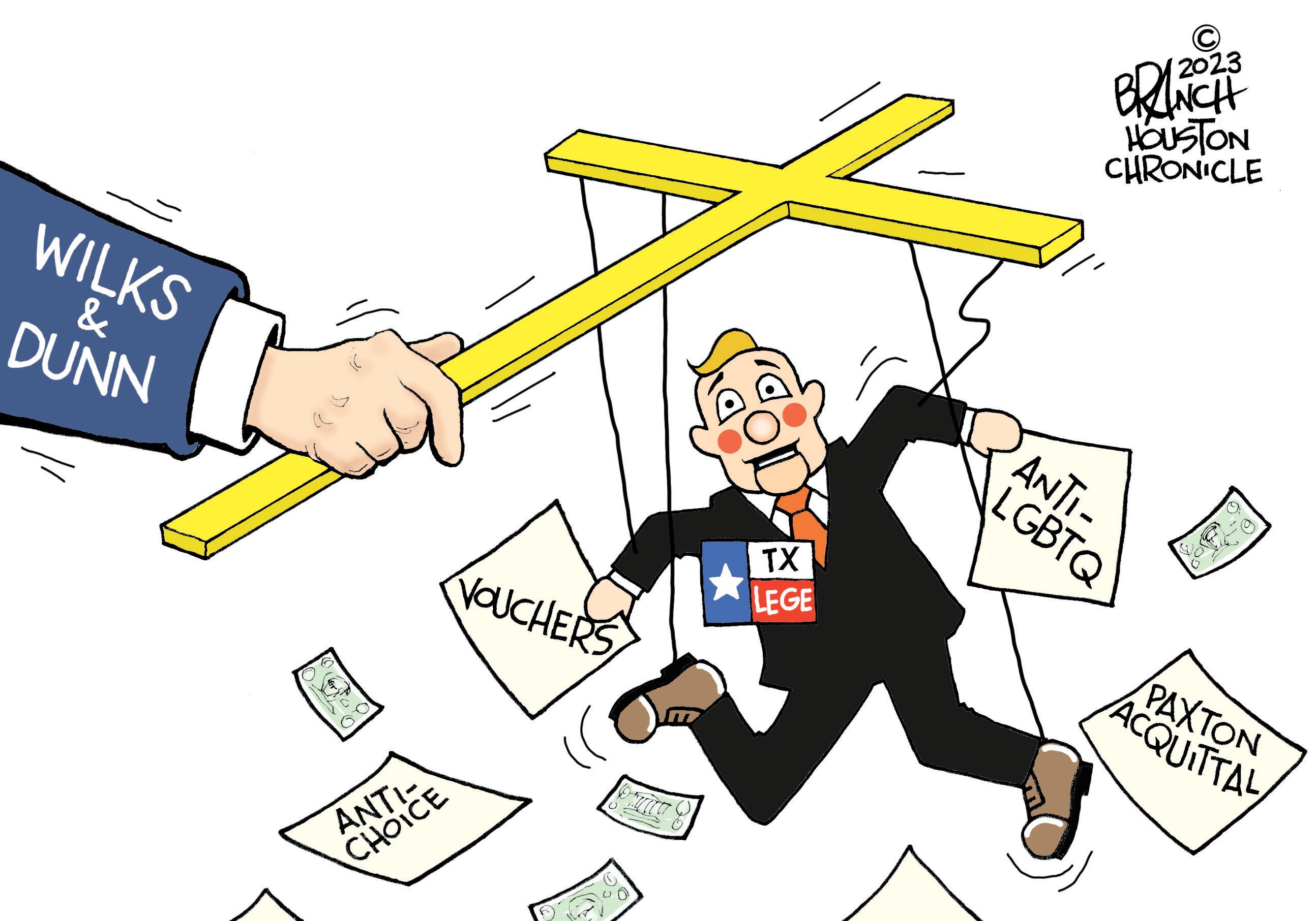 Job OCR: WILKS DUNN ANTI- CHOICE VOUCHERS TX LEGE © 2023 BRINCH HOUSTON CHRONICLE ANTI- LGBTQ PAXTON ACQUITTAL WILKS DUNN ANTI CHOICE VOUCHERS TX LEGE © 2023 BRINCH HOUSTON CHRONICLE ANTI LGBTQ PAXTON ACQUITTAL