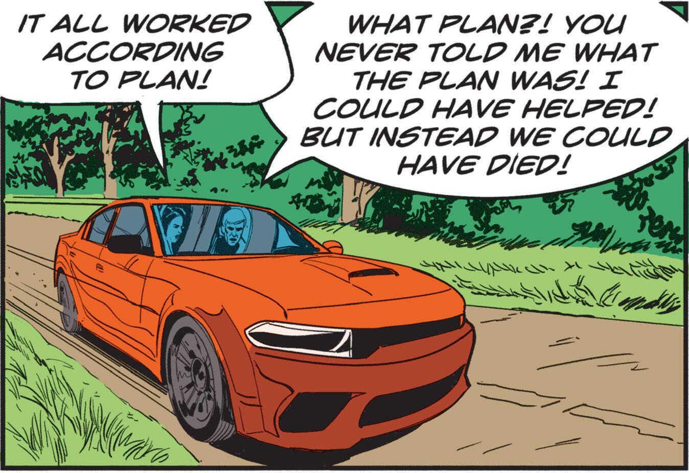 Automotive design OCR: IT ALL WORKED ACCORDING TO PLAN! WHAT PLAN?! YOU NEVER TOLD ME WHAT THE PLAN WAS! I COULD HAVE HELPED! BUT INSTEAD WE COULD HAVE DIED! - clt t 6 fee (xapder= IT ALL WORKED ACCORDING TO PLAN ! WHAT PLAN ?! YOU NEVER TOLD ME WHAT THE PLAN WAS ! I COULD HAVE HELPED ! BUT INSTEAD WE COULD HAVE DIED ! - clt t 6 fee ( xapder =