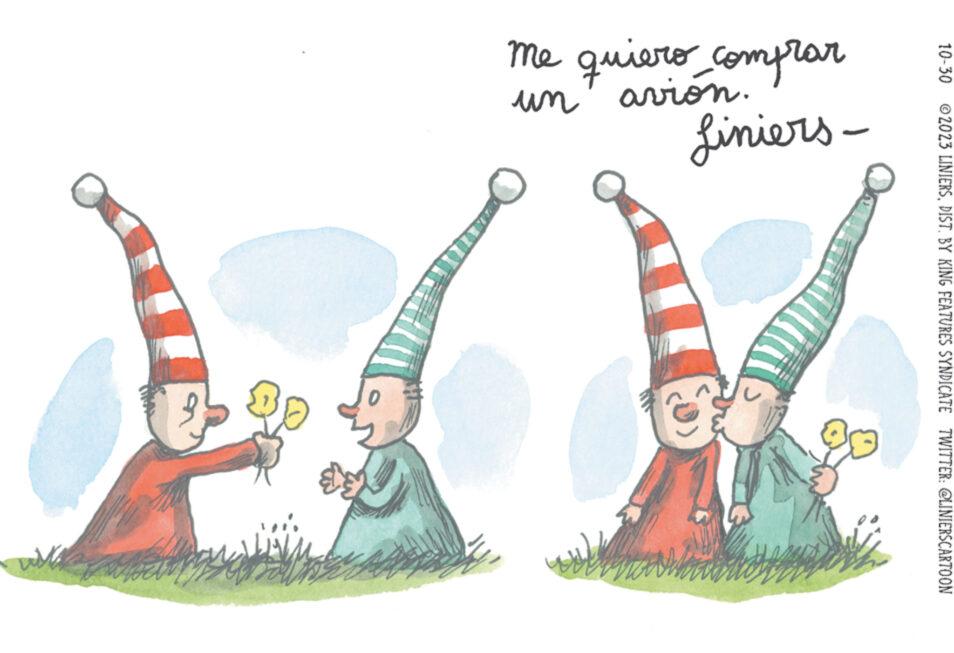 Drawing OCR: 10-30 vostimas svormt ou ?2023 LINIERSBY KING FEATURES SYNDICATE TWITTER: @LINIERSCARTOON - Liniers un avion. w ????????? ????? 10-30 vostimas svormt ou ?2023 LINIERSBY KING FEATURES SYNDICATE TWITTER : @LINIERSCARTOON - Liniers un avion . w ????????? ?????