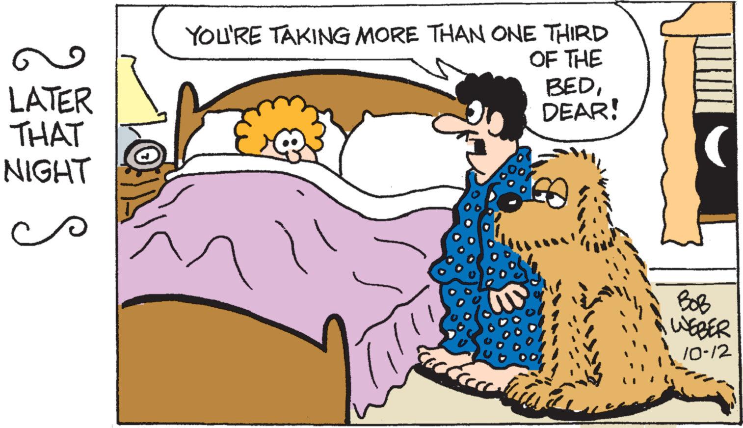 Happy OCR: LATER THAT NIGHT S YOU'RE TAKING MORE THAN ONE THIRD OF THE /1 MO BEDDEAR! ( ??? WEBER 10-12 LATER THAT NIGHT S YOU'RE TAKING MORE THAN ONE THIRD OF THE / 1 MO BEDDEAR ! ( ??? WEBER 10-12