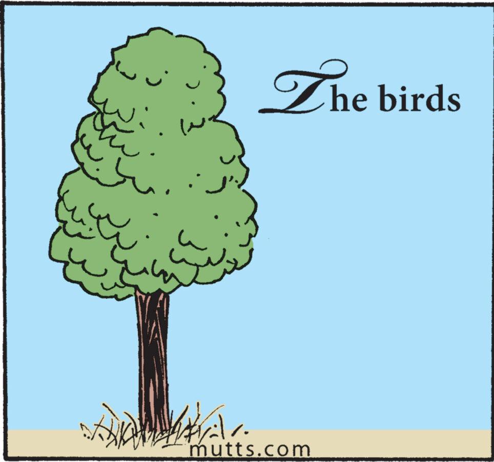 Happy OCR: B kl. The birds mutts.com B kl . The birds mutts.com