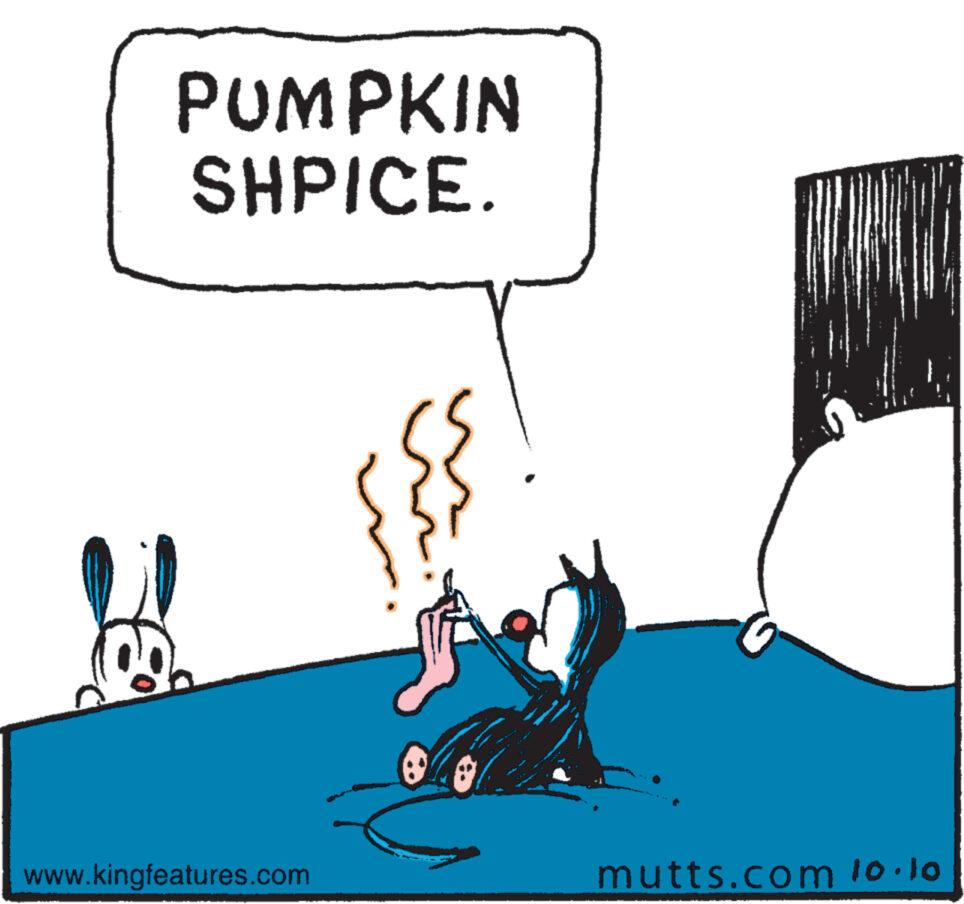 Window OCR: PUMPKIN SHPICE. www.kingfeatures.com www. TH mutts.com 10.10 PUMPKIN SHPICE . www.kingfeatures.com www . TH mutts.com 10.10
