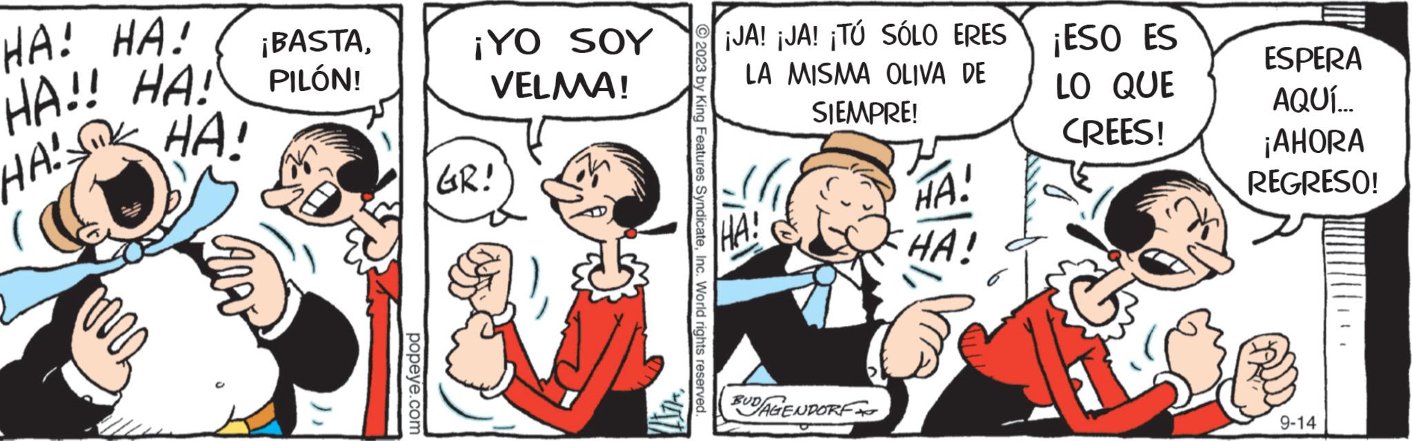 Gesture OCR: HA! HA! HA!! HA! HA! HA! cris ¡BASTAPILÓN! popeye.com ¡YO SOY VELMA! GR! HAT ?2023 by King Features SyndicateInc. World rights reserved. ¡JA! ¡JA! ¡TÚ SÓLO ERES LA MISMA OLIVA DE SIEMPRE! HA! BUD/AGENDORF HA! HA! ¡ESO ES LO QUE CREES! ESPERA AQUÍ... ¡AHORA REGRESO! 9-14 HA ! HA ! HA !! HA ! HA ! HA ! cris ¡ BASTAPILÓN ! popeye.com ¡ YO SOY VELMA ! GR ! HAT ?2023 by King Features SyndicateInc. World rights reserved . ¡ JA ! ¡ JA ! ¡ TÚ SÓLO ERES LA MISMA OLIVA DE SIEMPRE ! HA ! BUD / AGENDORF HA ! HA ! ¡ ESO ES LO QUE CREES ! ESPERA AQUÍ ... ¡ AHORA REGRESO ! 9-14