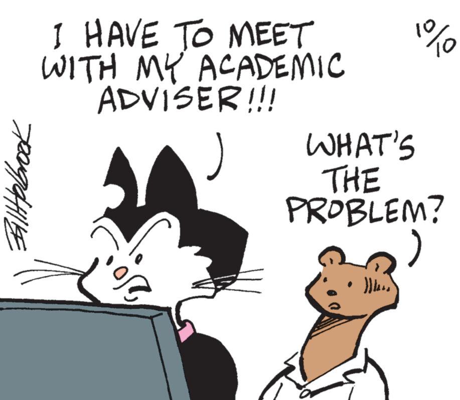 Interaction OCR: Il polbrook I HAVE TO MEET WITH MY ACADEMIC ADVISER!!! of 10 lo WHAT'S THE PROBLEM? ) Il polbrook I HAVE TO MEET WITH MY ACADEMIC ADVISER !!! of 10 lo WHAT'S THE PROBLEM ? )