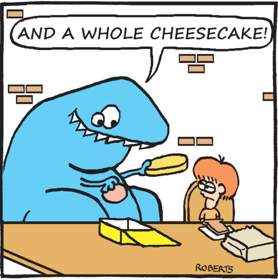 Parallel OCR: AND A WHOLE CHEESECAKE! T ROBERTS AND A WHOLE CHEESECAKE ! T ROBERTS