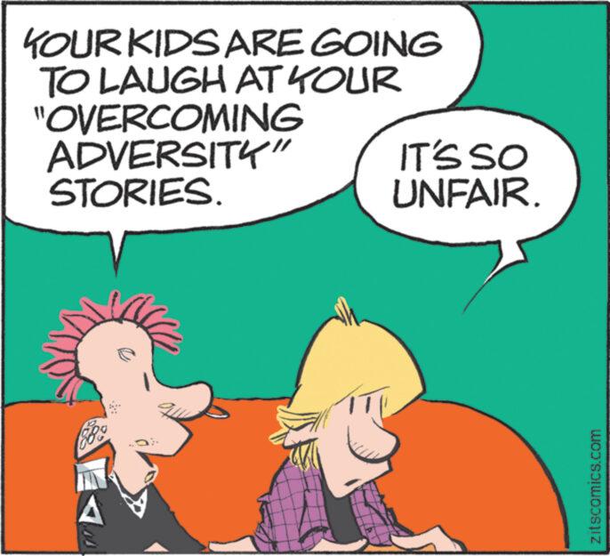 Gesture OCR: KOUR KIDS ARE GOING TO LAUGH AT YOUR "OVERCOMING ADVERSITY" STORIES. 88% www IT'S SO UNFAIR. zitscomics.com KOUR KIDS ARE GOING TO LAUGH AT YOUR " OVERCOMING ADVERSITY " STORIES . 88 % www IT'S SO UNFAIR . zitscomics.com