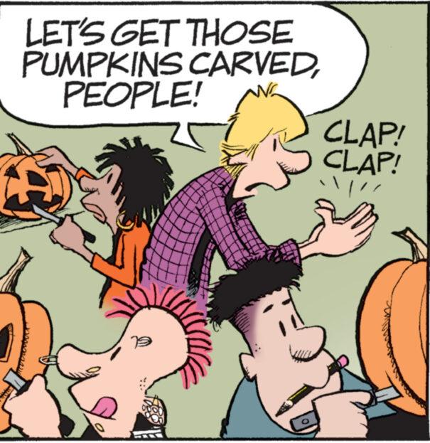 Gesture OCR: LET'S GET THOSE PUMPKINS CARVEDPEOPLE! D 19 CLAP! CLAP! LET'S GET THOSE PUMPKINS CARVEDPEOPLE ! D 19 CLAP ! CLAP !