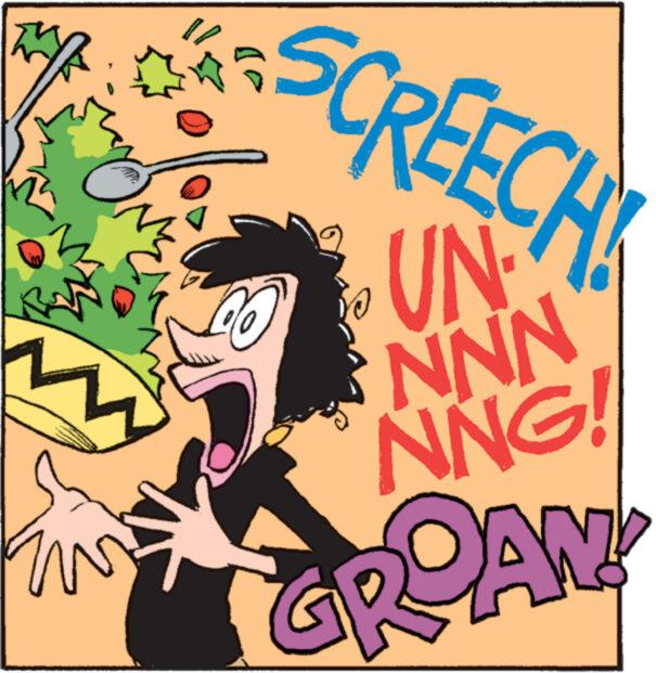 Fictional character OCR: IN SCREECH UN NNN NNG! GROAM IN SCREECH UN NNN NNG ! GROAM