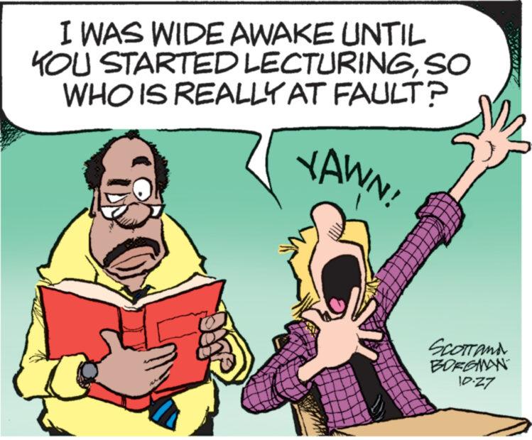 Font OCR: I WAS WIDE AWAKE UNTIL KOU STARTED LECTURINGSO WHO IS REALLY AT FAULT? YAWN! ww SCOTT AND BOEGMAN 10.27 I WAS WIDE AWAKE UNTIL KOU STARTED LECTURINGSO WHO IS REALLY AT FAULT ? YAWN ! ww SCOTT AND BOEGMAN 10.27