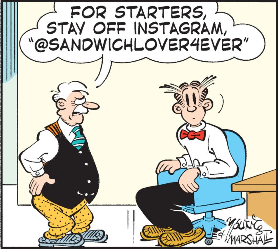 Working animal OCR: FOR STARTERS"@SANDWICHLOVER4EVER" 21 ? YOUNG MARSHAL FOR STARTERSSTAY OFF INSTAGRAM" @ SANDWICHLOVER4EVER " 21 ? YOUNG MARSHAL
