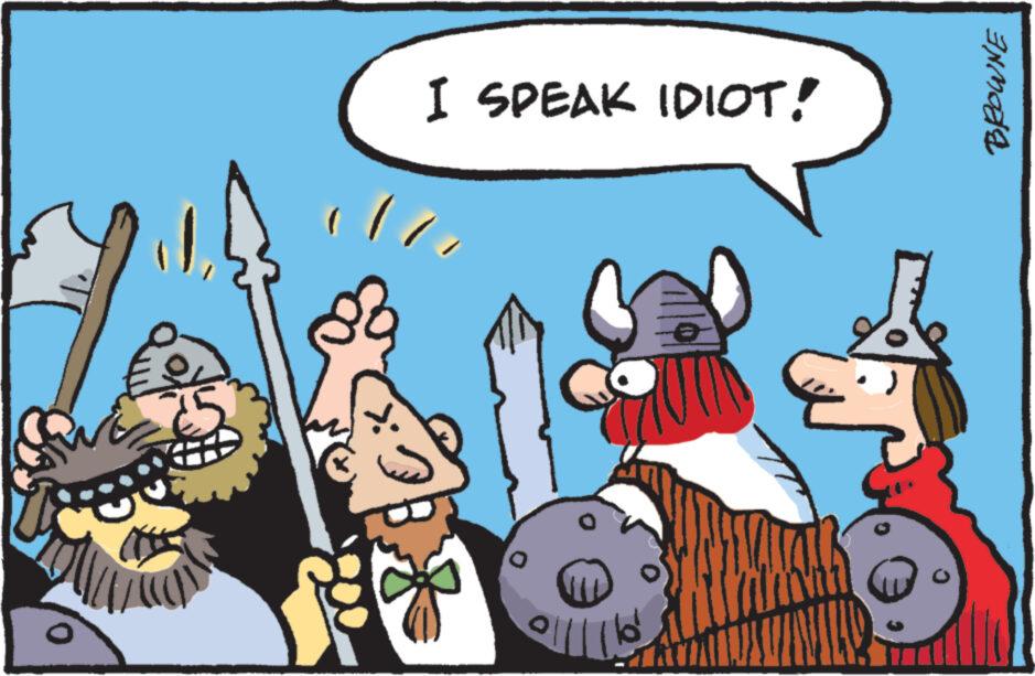 People OCR: I SPEAK IDIOT! al 16 IN MODE I SPEAK IDIOT ! al 16 IN MODE