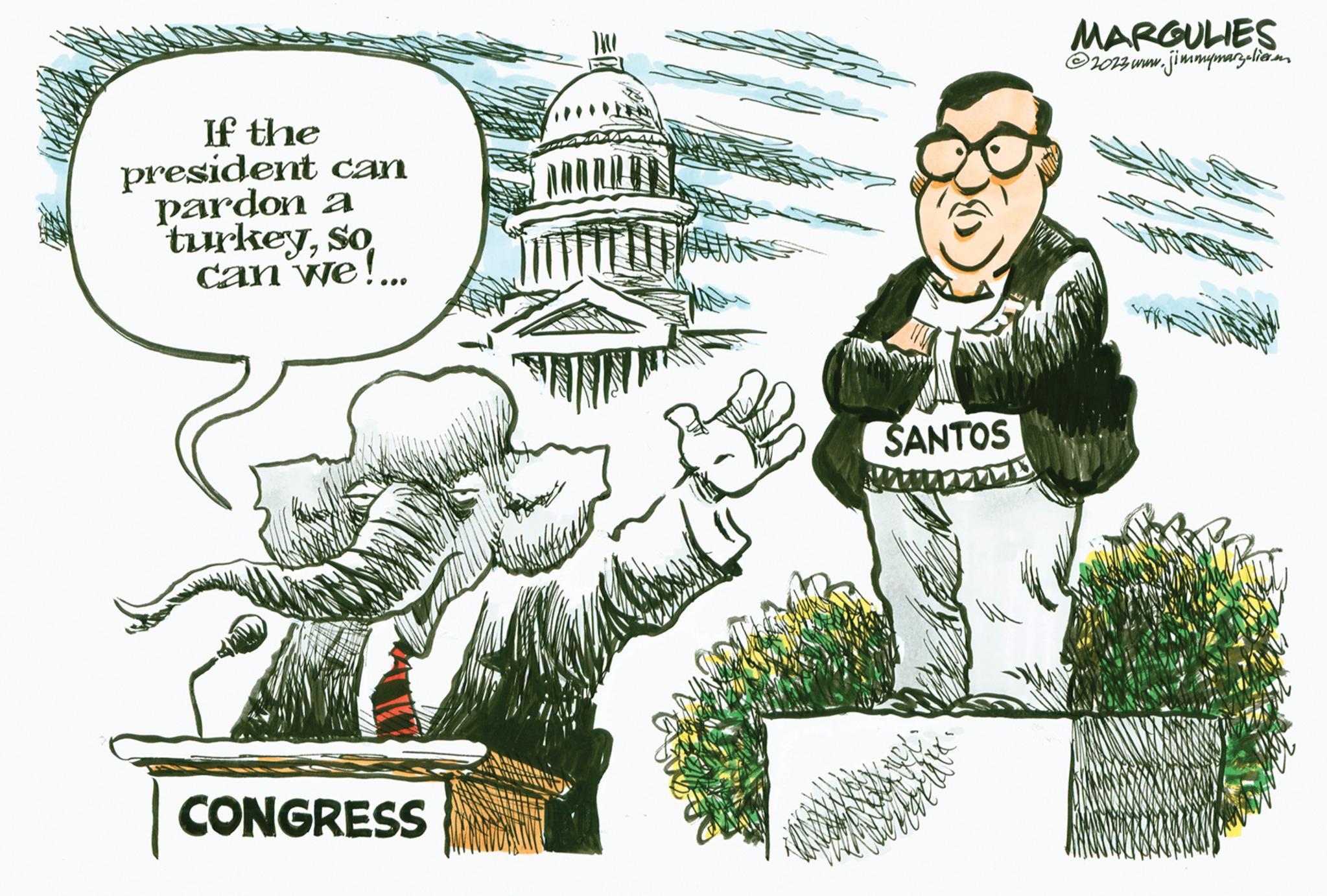Art OCR: If the president can pardon a turkeyso can we!.... CONGRESS SANTOS MARGULIES ?2023 www.jimmymarz-lier If the president can pardon a turkeyso can we ! .... CONGRESS SANTOS MARGULIES ?2023 www.jimmymarz - lier