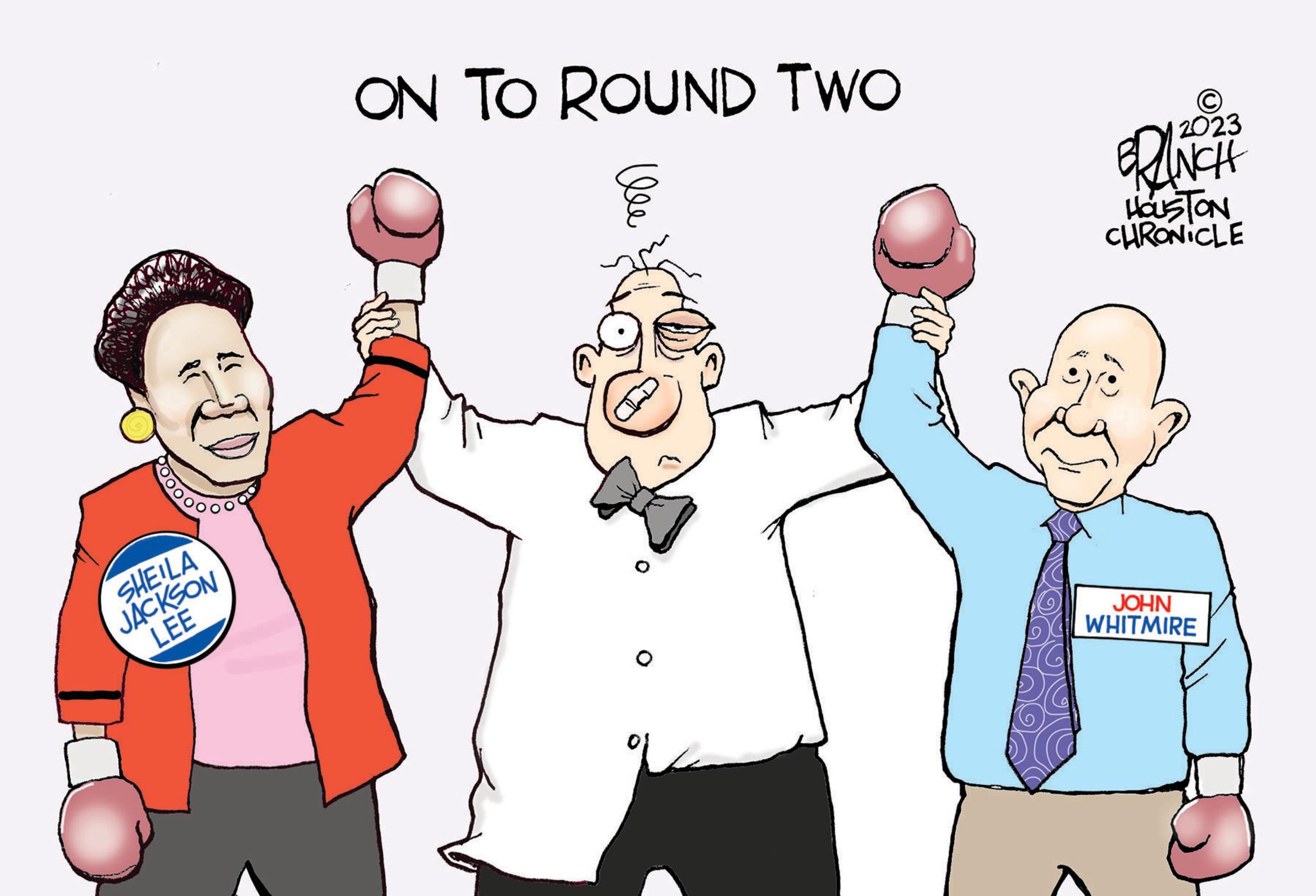 Organ OCR: SHEILA JACKSON LEE ON TO ROUND TWO Ulle ? 2023 ERLINCH HOUSTON CHRONICLE JOHN WHITMIRE SHEILA JACKSON LEE ON TO ROUND TWO Ulle ? 2023 ERLINCH HOUSTON CHRONICLE JOHN WHITMIRE