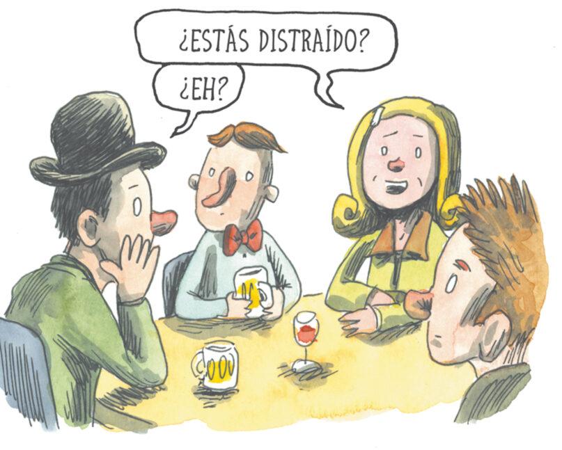 Hat OCR: ¿ESTÁS DISTRAÍDO? ¿EH? 3000 D - 0 0 ¿ ESTÁS DISTRAÍDO ? ¿ EH ? 3000 D - 0 0