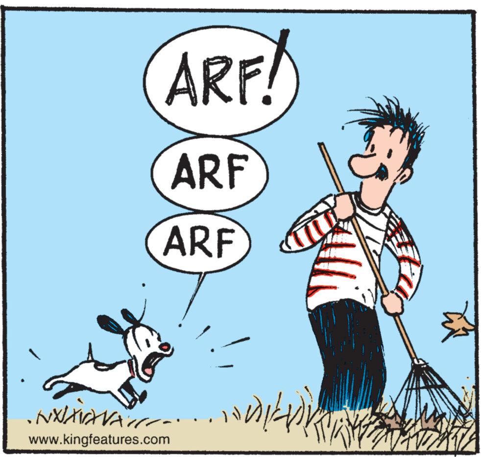 Line OCR: ARF! ARF ARF •NNATAVA... www.kingfeatures.com indie ARF ! ARF ARF • NNATAVA ... www.kingfeatures.com indie