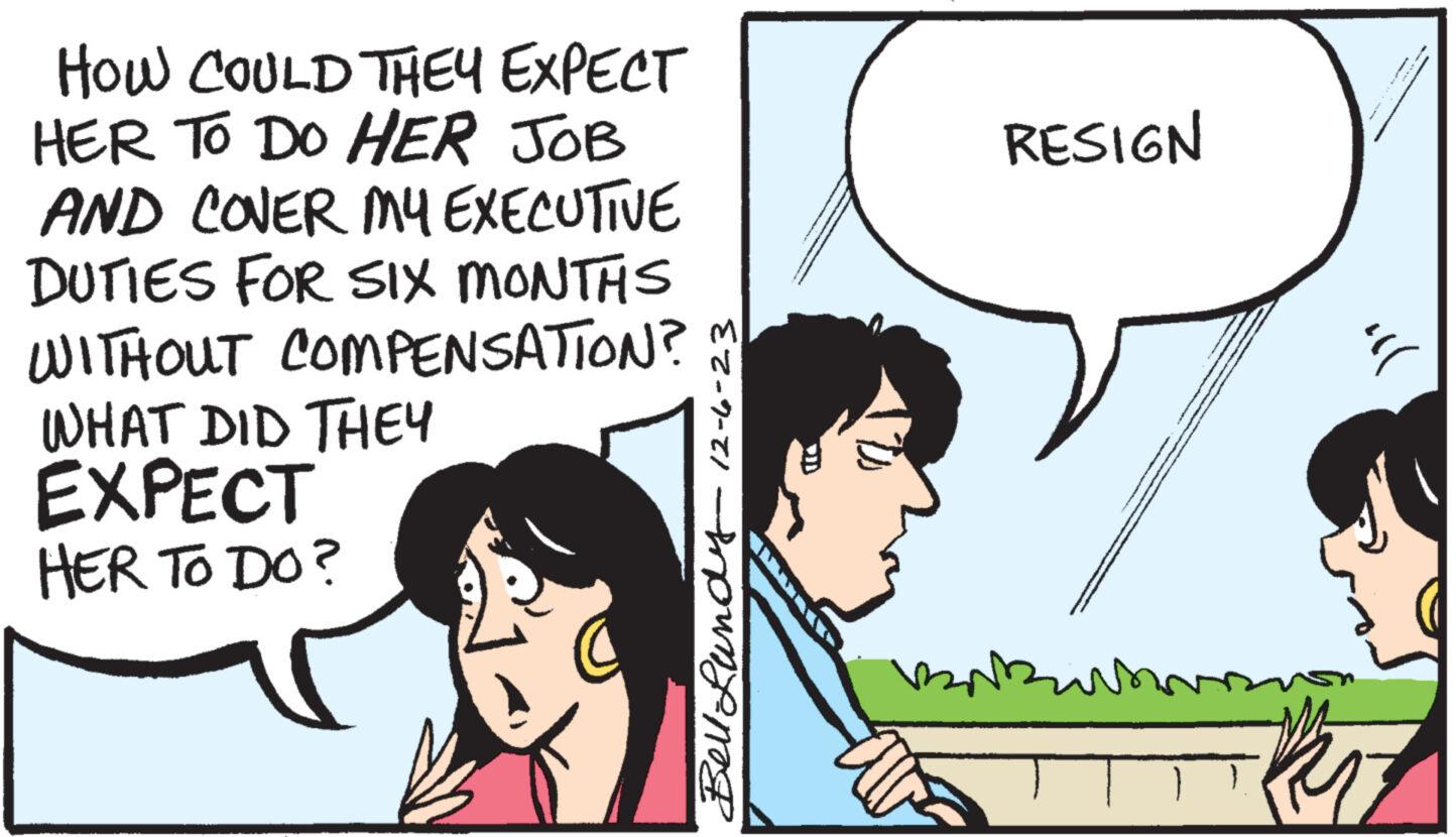 Gesture OCR: HOW COULD THEY EXPECT HER TO DO HER JOB AND COVER MY EXECUTIVE DUTIES FOR SIX MONTHS WITHOUT COMPENSATION? WHAT DID THEY EXPECT HER TO DO? Bell Lundy-12-6-23 RESIGN DE A REGENER TEMPERATURE ON Bihur ))" Krz HOW COULD THEY EXPECT HER TO DO HER JOB AND COVER MY EXECUTIVE DUTIES FOR SIX MONTHS WITHOUT COMPENSATION ? WHAT DID THEY EXPECT HER TO DO ? Bell Lundy - 12-6-23 RESIGN DE A REGENER TEMPERATURE ON Bihur ) ) " Krz