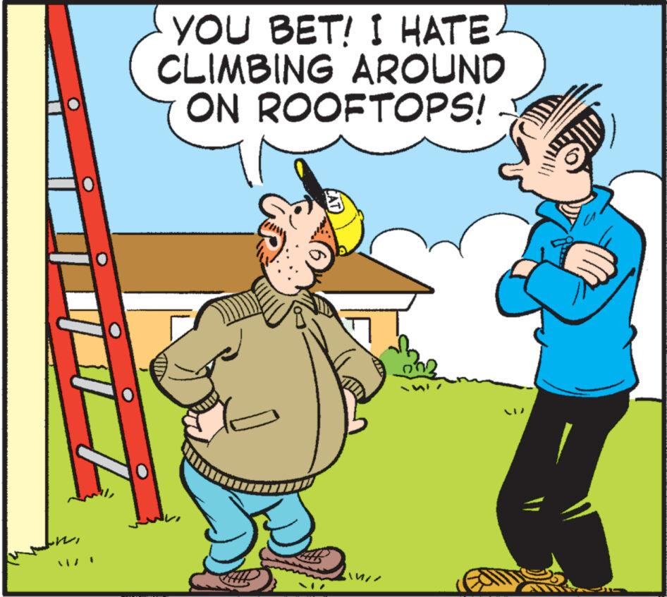 Parallel OCR: YOU BET! I HATE. CLIMBING AROUND ON ROOFTOPS! /. YOU BET ! I HATE . CLIMBING AROUND ON ROOFTOPS ! / .