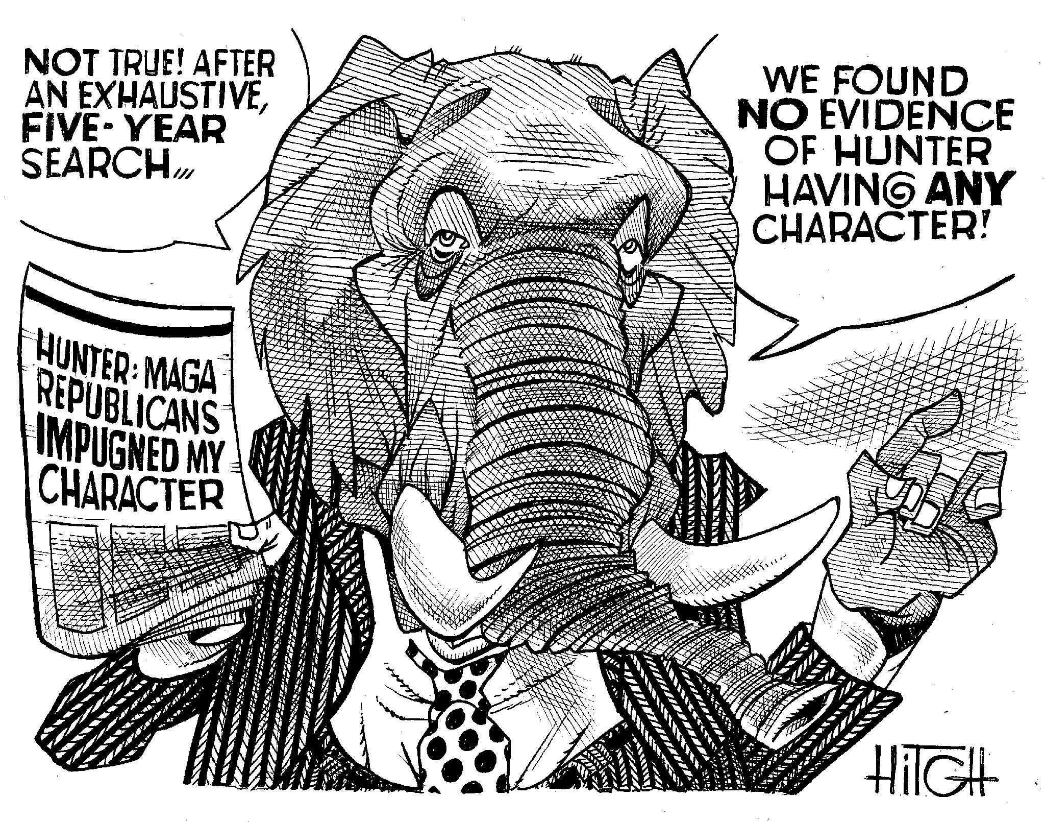 Style OCR: NOT TRUE! AFTER AN EXHAUSTIVEFIVE-YEAR SEARCHHUNTER: MAGA REPUBLICANS IMPUGNED MY CHARACTER WE FOUND NO EVIDENCE OF HUNTER HAVING ANY CHARACTER! HiIGH™ NOT TRUE ! AFTER AN EXHAUSTIVEFIVE - YEAR SEARCHHUNTER : MAGA REPUBLICANS IMPUGNED MY CHARACTER WE FOUND NO EVIDENCE OF HUNTER HAVING ANY CHARACTER ! HiIGH ™