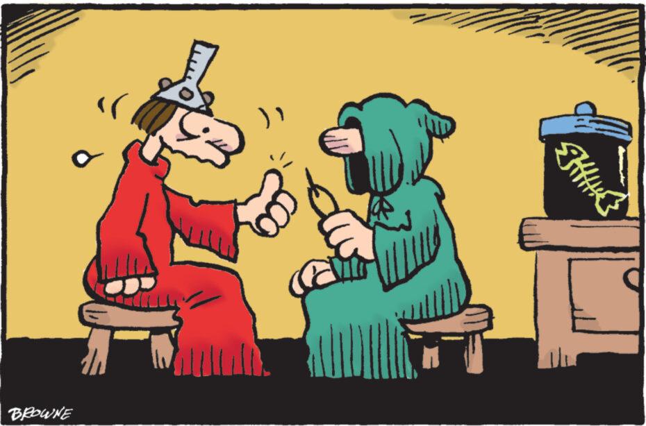 Conversation OCR: BROWNE MM. BROWNE MM .
