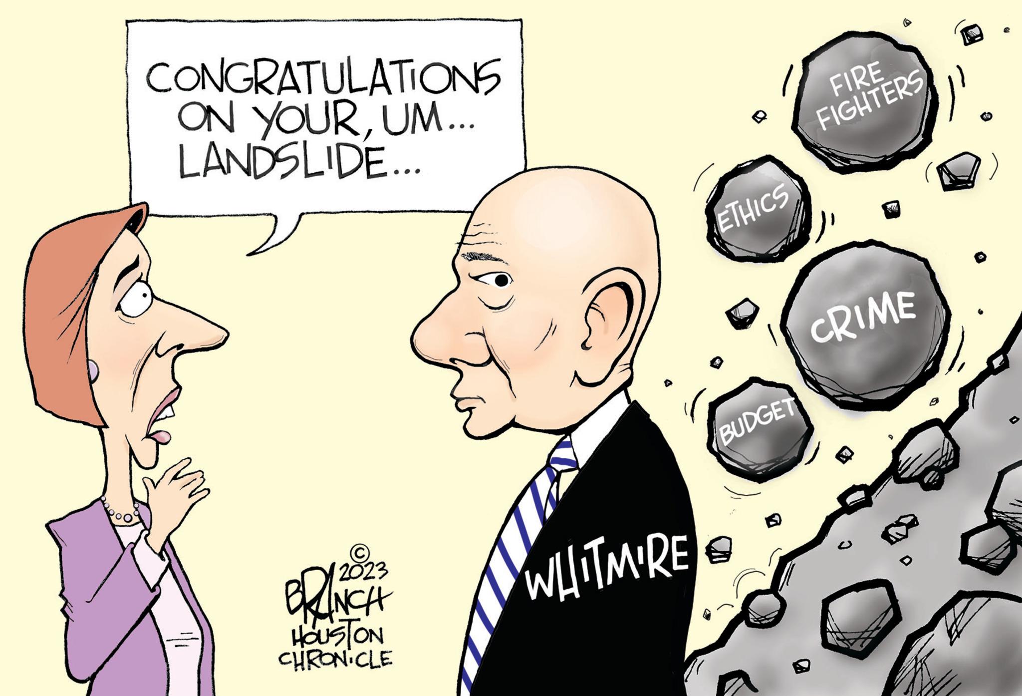 Happy OCR: CONGRATULATIONS ON YOURUM... LANDSLIDE... ?C BRINCH HOUSTON CHRONICLE WHITMIRE ETHICS BUDGET FIRE FIGHTERS CRIME 3 CONGRATULATIONS ON YOURUM ... LANDSLIDE ... ?C BRINCH HOUSTON CHRONICLE WHITMIRE ETHICS BUDGET FIRE FIGHTERS CRIME 3