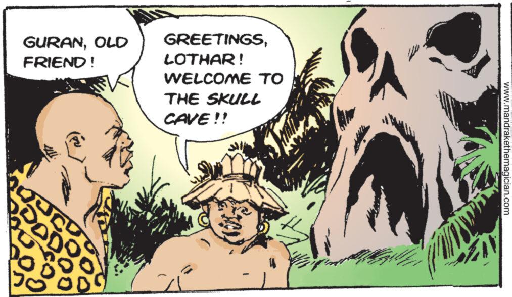 Happy OCR: GURANOLD FRIEND! to All SUR PODO ODO GREETINGSLOTHAR! WELCOME TO THE SKULL CAVE!! wa Wa www.mandrakethen mandrakethemagician.com GURANOLD FRIEND ! to All SUR PODO ODO GREETINGSLOTHAR ! WELCOME TO THE SKULL CAVE !! wa Wa www.mandrakethen mandrakethemagician.com