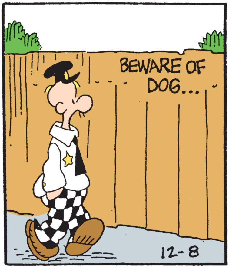 Sharing OCR: M BEWARE OF DOG... 12-8 M BEWARE OF DOG ... 12-8