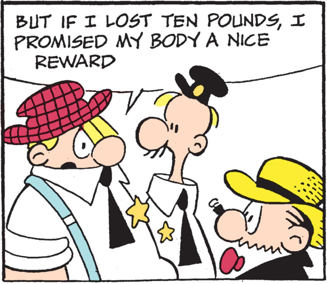 Organism OCR: BUT IF I LOST TEN POUNDSI PROMISED MY BODY A NICE REWARD mi BUT IF I LOST TEN POUNDSI PROMISED MY BODY A NICE REWARD mi