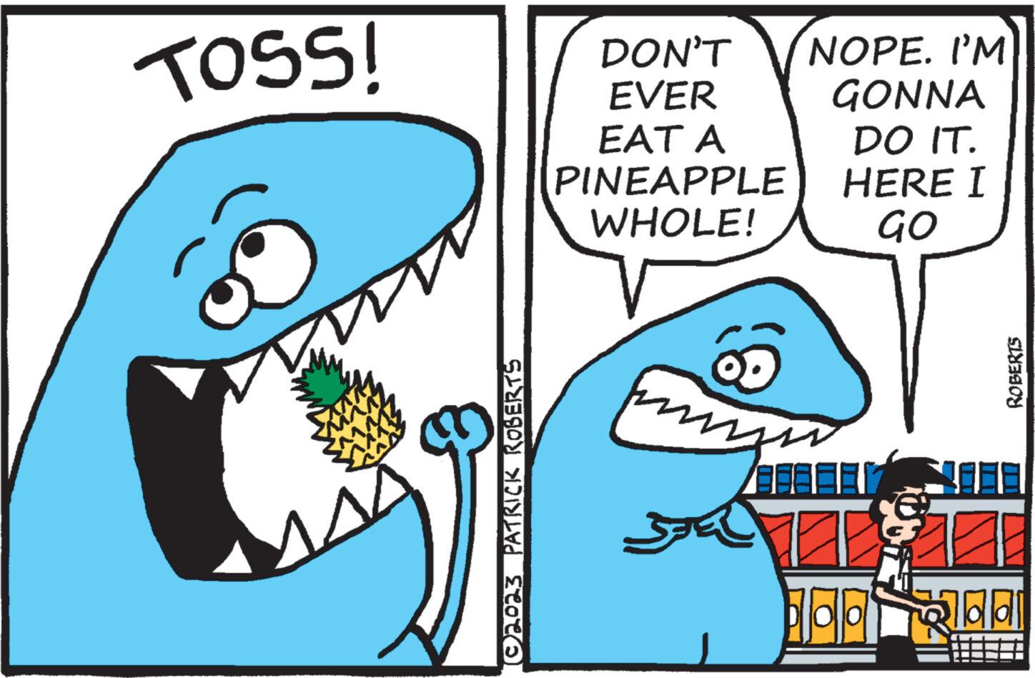 Gesture OCR: TOSS! M^ (©2023 PATRICK ROBERTS DON'T EVER EAT A PINEAPPLE WHOLE! NOPE. I'M GONNA DO IT. HERE I GO car THE ROBERTS Jadi TOSS ! M ^ ( © 2023 PATRICK ROBERTS DON'T EVER EAT A PINEAPPLE WHOLE ! NOPE . I'M GONNA DO IT . HERE I GO car THE ROBERTS Jadi
