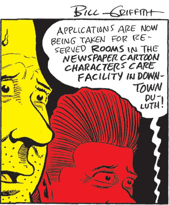 Mammal OCR: Fa BILL GRIFFITHT APPLICATIONS ARE NOW BEING TAKEN FOR RE- SERVED ROOMS IN THE NEWSPAPER CARTOON CHARACTERS CARE FACILITY IN DOWN- TOWN DU- LUTH www Joy Fa BILL GRIFFITHT APPLICATIONS ARE NOW BEING TAKEN FOR RE SERVED ROOMS IN THE NEWSPAPER CARTOON CHARACTERS CARE FACILITY IN DOWN TOWN DU LUTH www Joy