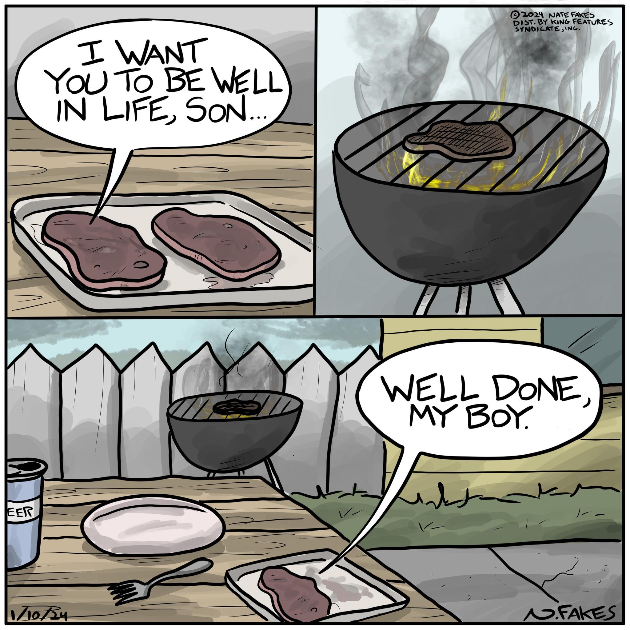 Comics OCR: EER I WANT YOU TO BE WELL IN LIFESON... 1/10/24 WELL DONEMY BOY. ????? 2024 NATE FAKES DIST. BY KING FEATURES SYNDICATEING. 2 ). N.FAKES EER I WANT YOU TO BE WELL IN LIFESON ... 1/10/24 WELL DONEMY BOY . ????? 2024 NATE FAKES DIST . BY KING FEATURES SYNDICATEING . 2 ) . N.FAKES