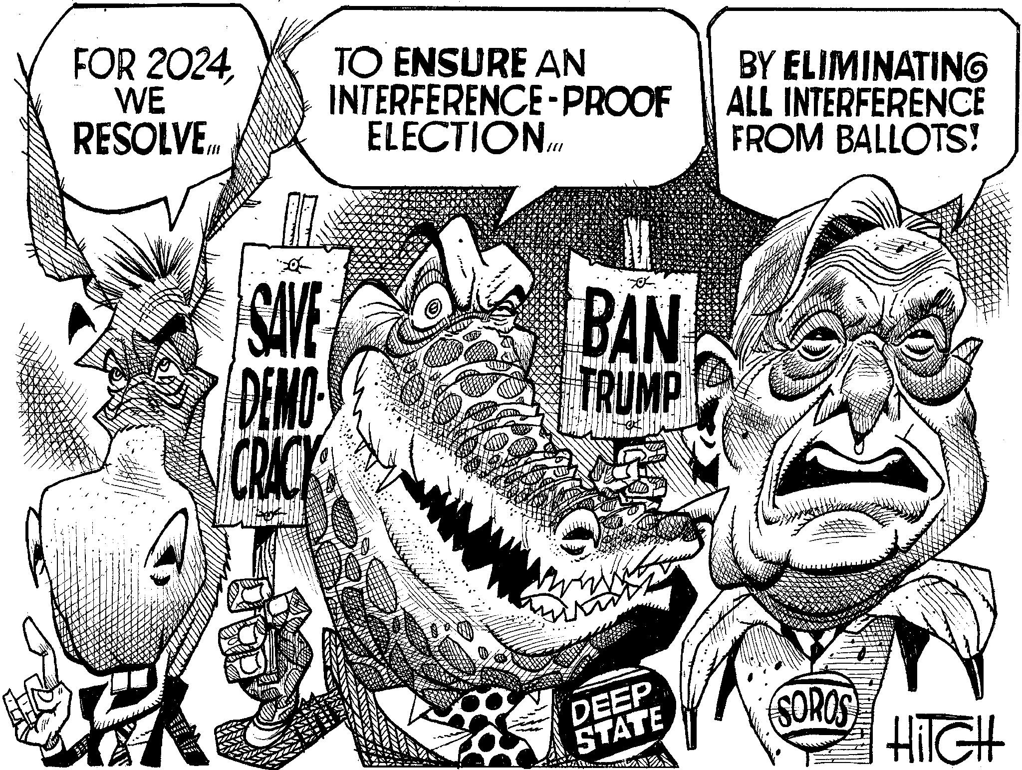 Fictional character OCR: FOR 2024WE RESOLVE LEPTOS TO ENSURE AN INTERFERENCE-PROOF ELECTION SAVE DEMO CRACK 667 M BAN TRUMP Ulte W DEEP STATE BY ELIMINATING ALL INTERFERENCE FROM BALLOTS! SOROS HilGH FOR 2024WE RESOLVE LEPTOS TO ENSURE AN INTERFERENCE - PROOF ELECTION SAVE DEMO CRACK 667 M BAN TRUMP Ulte W DEEP STATE BY ELIMINATING ALL INTERFERENCE FROM BALLOTS ! SOROS HilGH