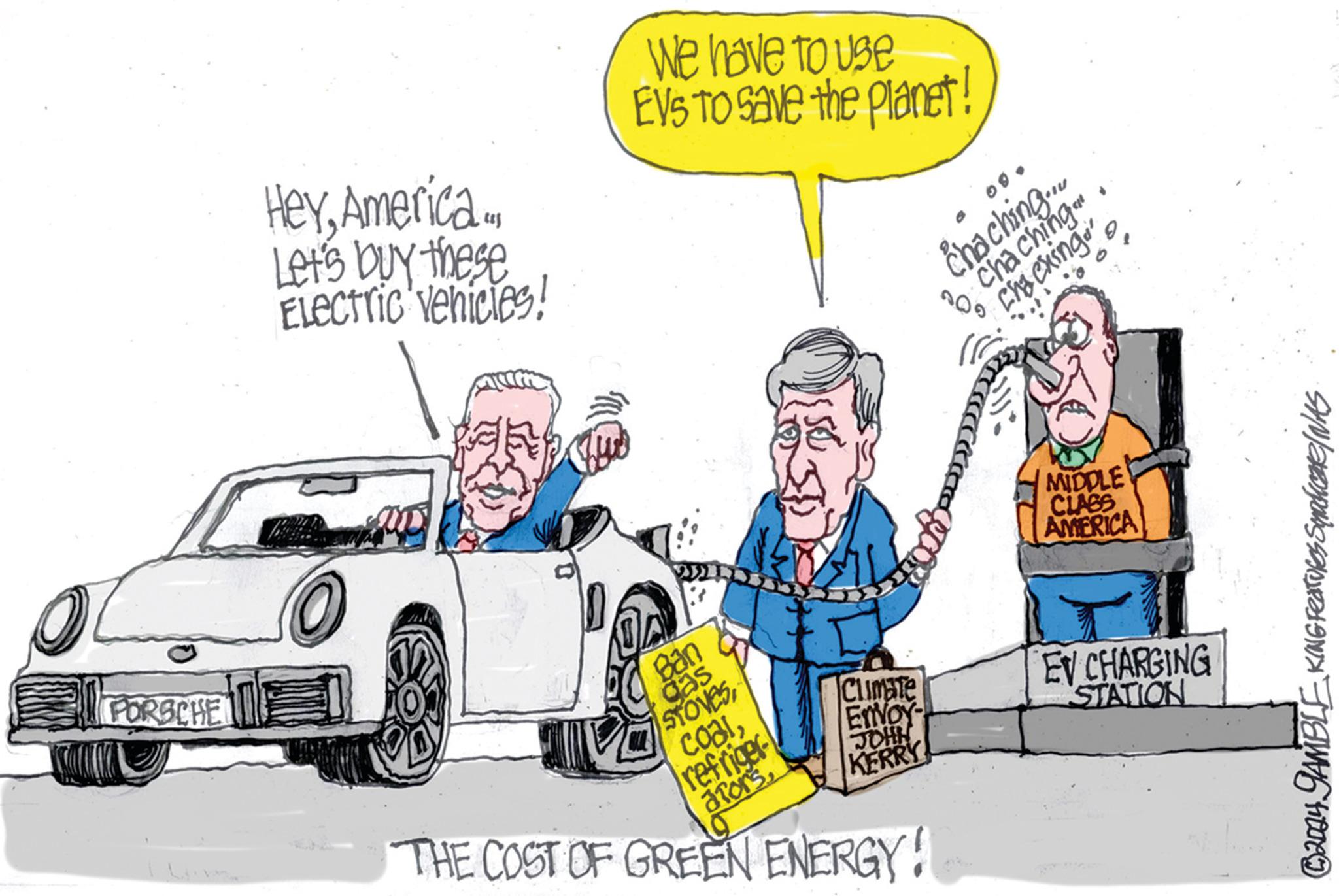 Sharing OCR: PORSCHE HeyAmerica... Let's buy these Electric vehicles! O ut We have to use EVS to save the planet! das STOVESrefriger- atorsClimate ????- JOHN KERRY THE COST OF GREEN ENERGY! Chaching... Chaching Chaching no MIDDLE CLASS AMERICA EV CHARGING STATION as a PORSCHE HeyAmerica ... Let's buy these Electric vehicles ! O ut We have to use EVS to save the planet ! das STOVESrefriger atorsClimate ???? JOHN KERRY THE COST OF GREEN ENERGY ! Chaching ... Chaching Chaching no MIDDLE CLASS AMERICA EV CHARGING STATION as a
