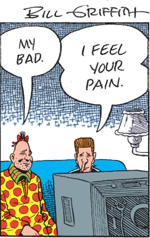 Sharing OCR: BILL-GRIFFITH MY BAD. | FEEL YOUR PAIN. DIUINIIN BILL - GRIFFITH MY BAD . | FEEL YOUR PAIN . DIUINIIN